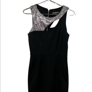 Alexia Admor- Women’s  Dress w/ Silver Sequin  Sz M
